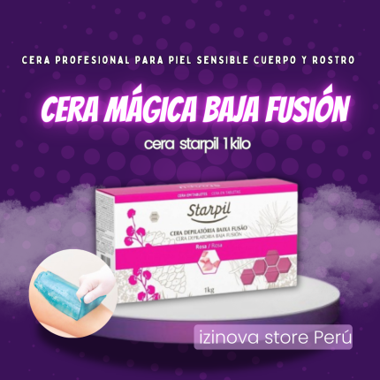 CERA MÁGICA BAJA FUSIÓN STARPIL 1 KILO